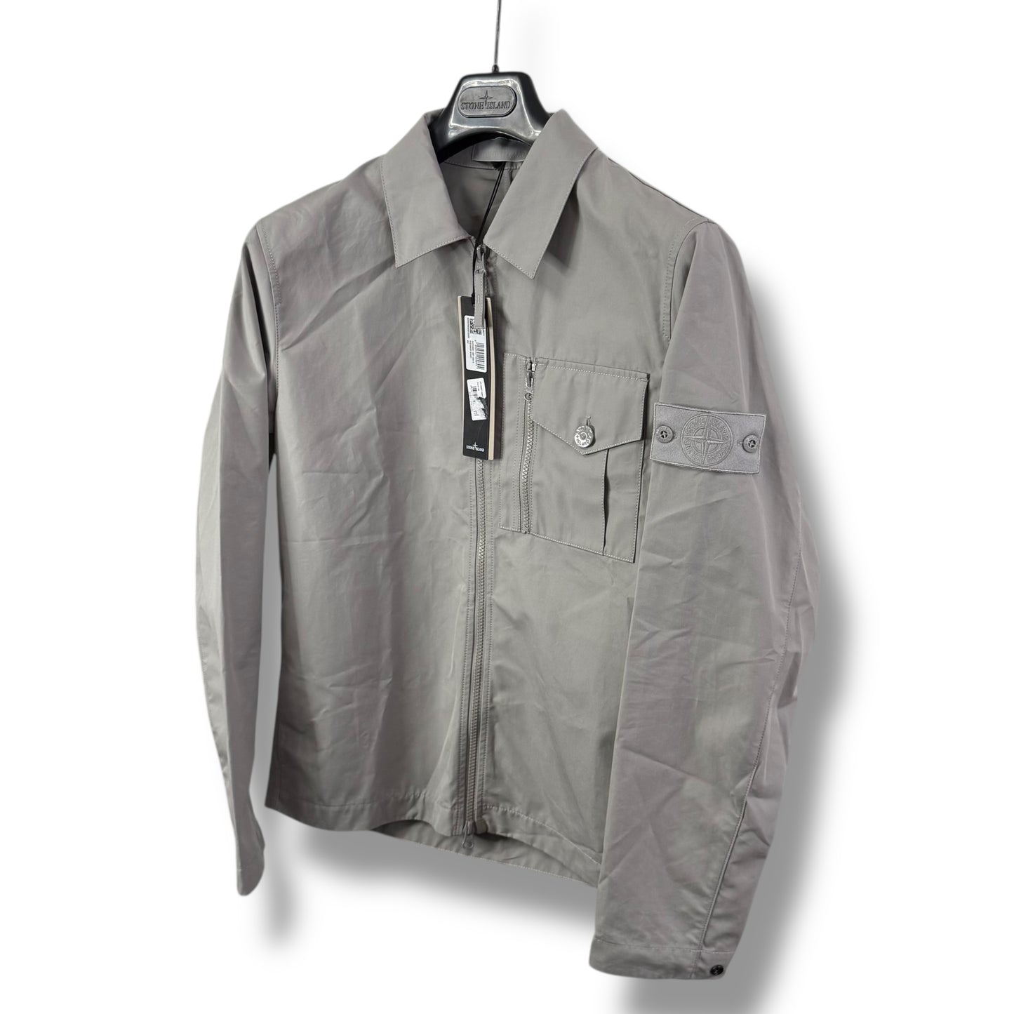 Stone Island Ghost Weatherproof Overshirt (M, 21.5”)