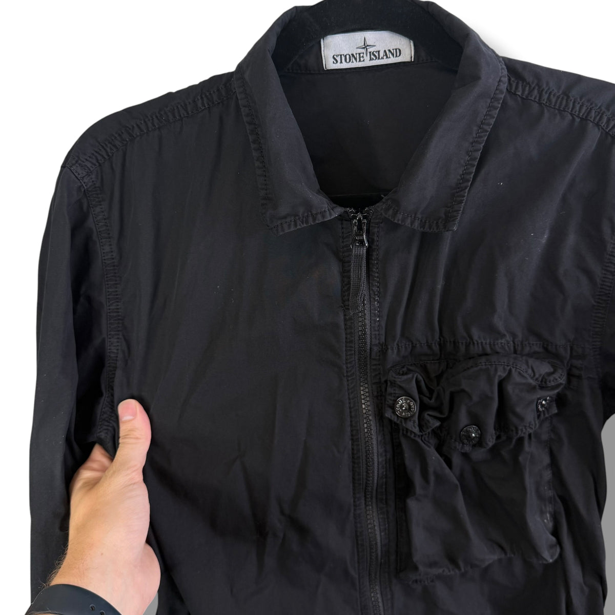 Stone Island Overshirt (M, 21.5”)