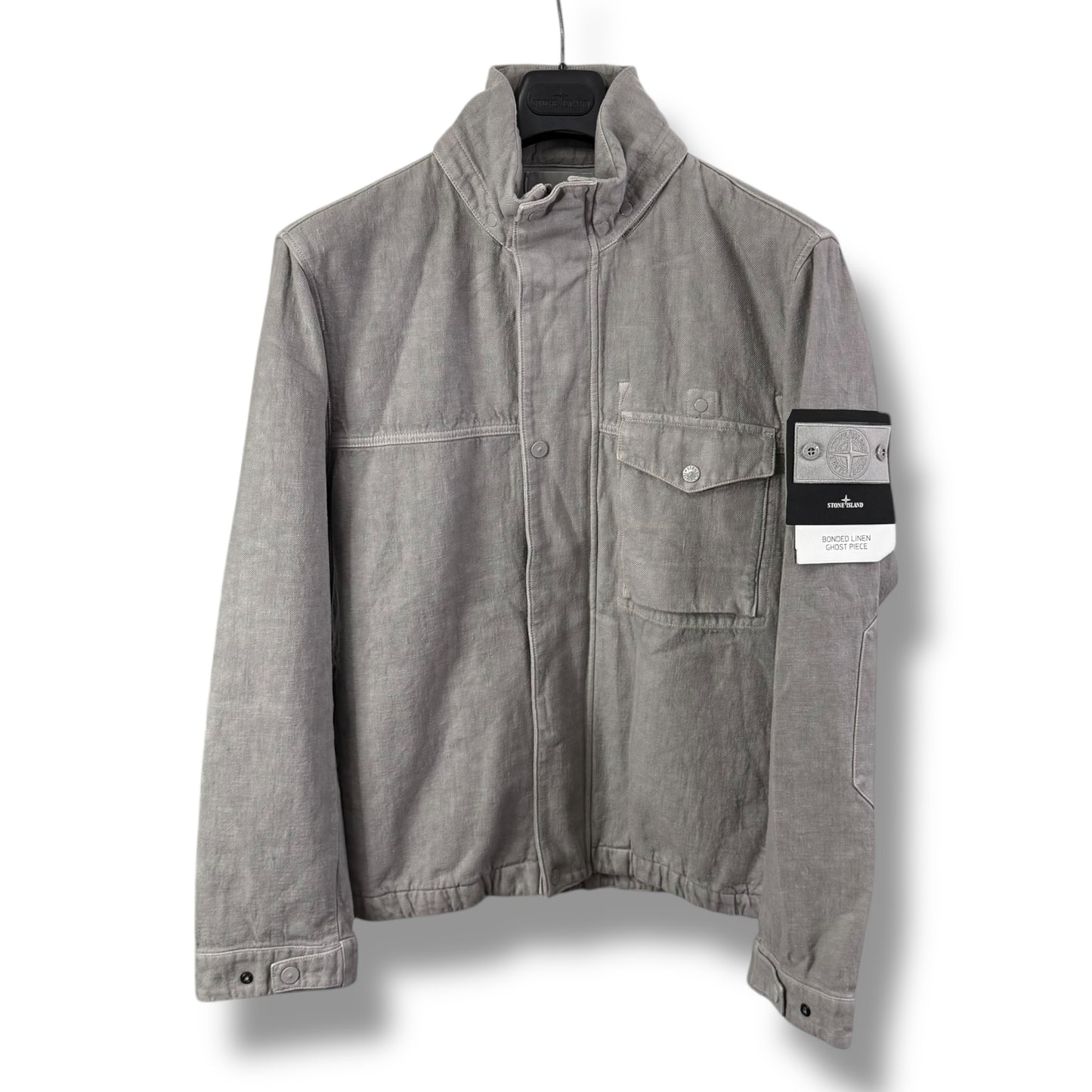 Stone Island Bonded Linen Ghost Piece (L, 23”)