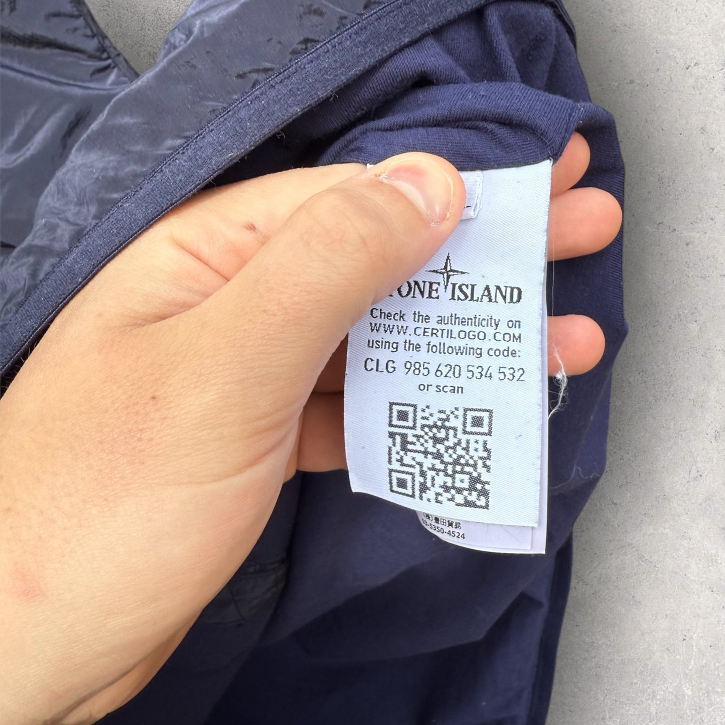 Stone Island Nylon Padded Overshirt (XXL, 24”)
