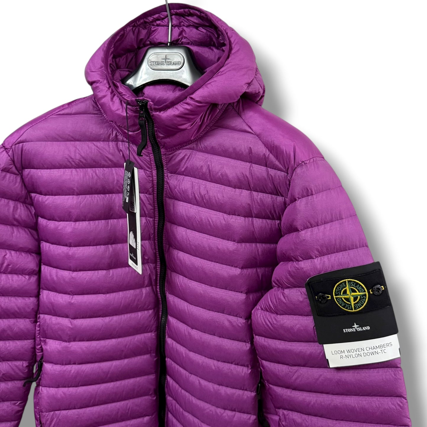 Stone Island Loom Woven Down Chambers (L, 22”)