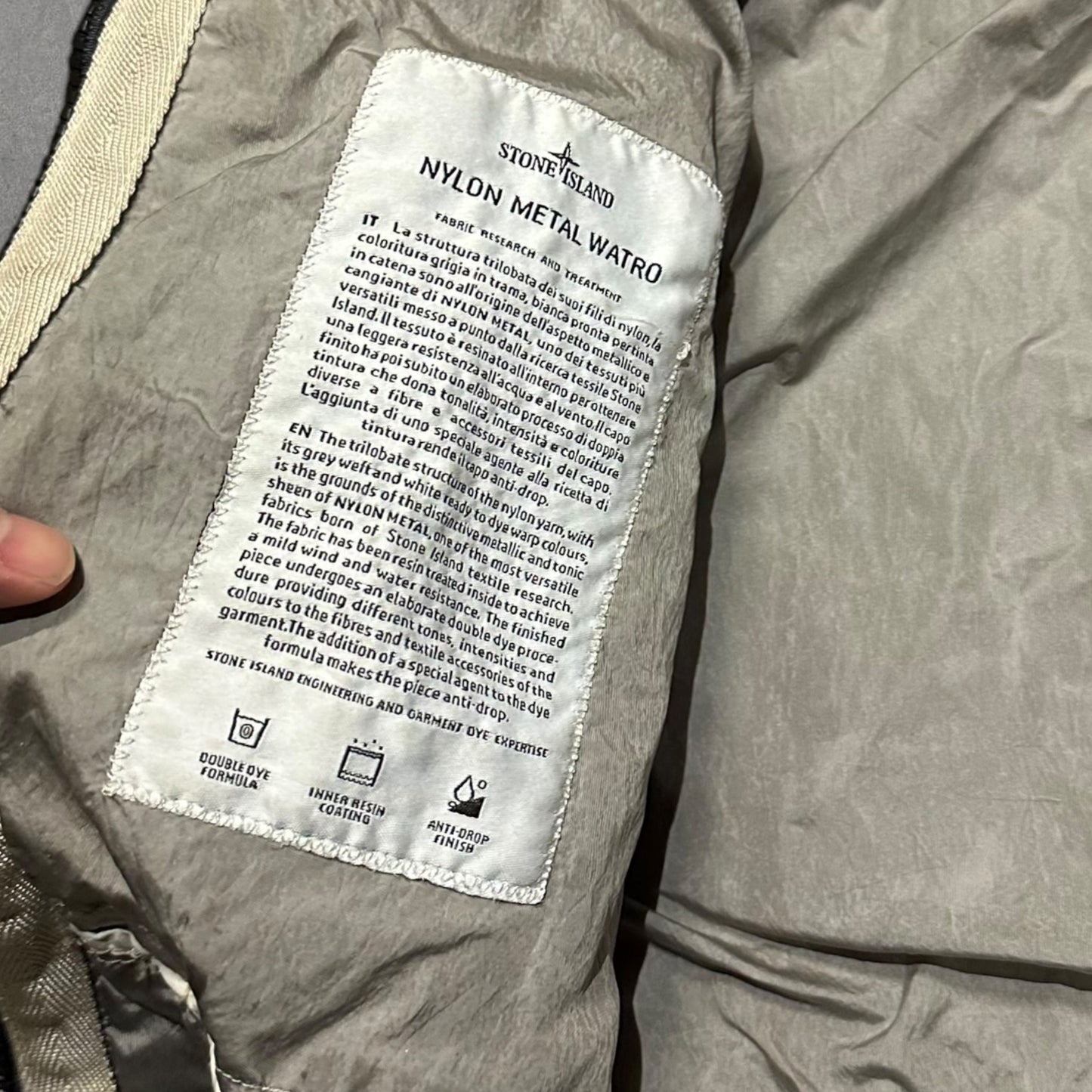 Stone Island Nylon Metal Watro - (L 24”)