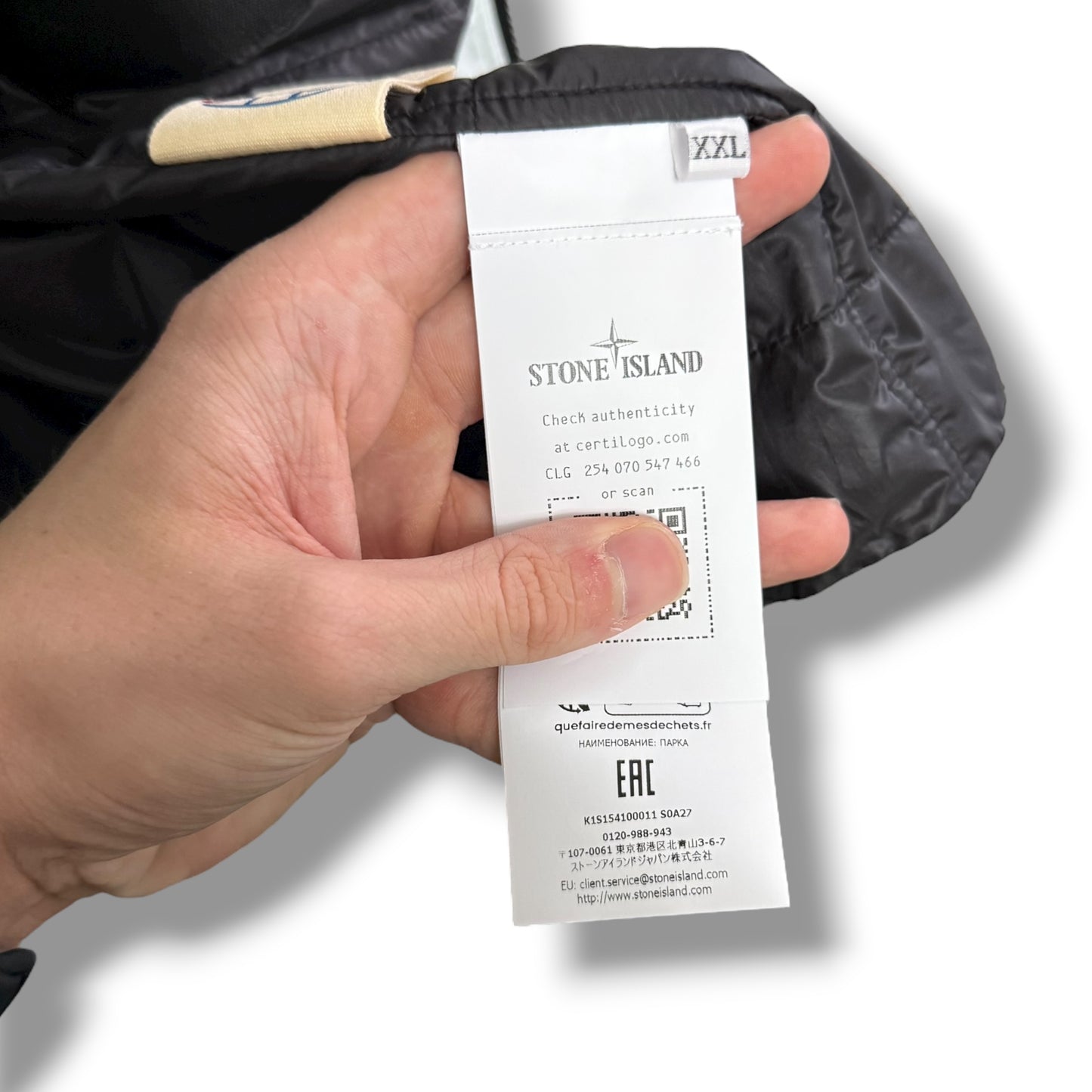 Stone Island Soft Shell Primaloft Insulation (XXL, 25.5”)