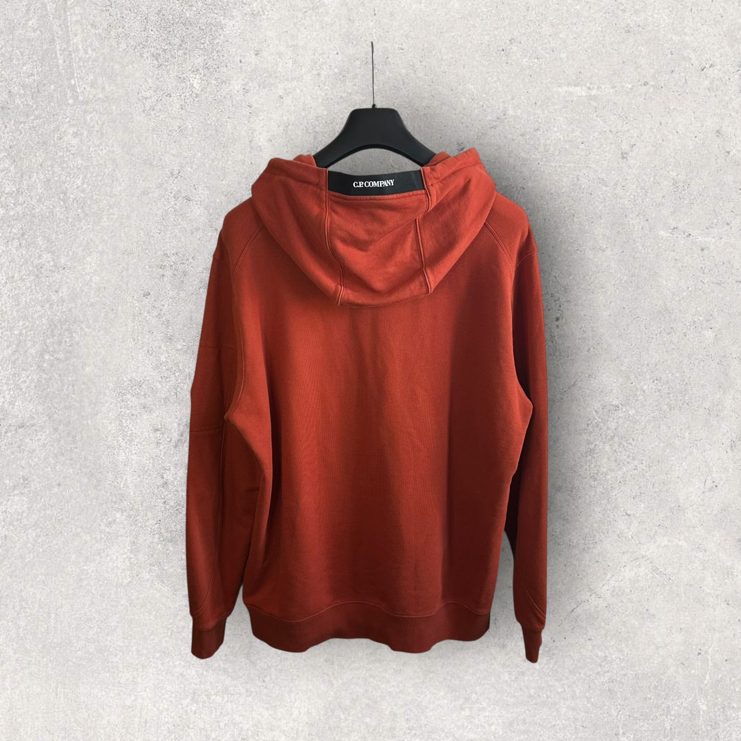 CP Company Burnt Orange Hoodie (XXL, 24.5”)