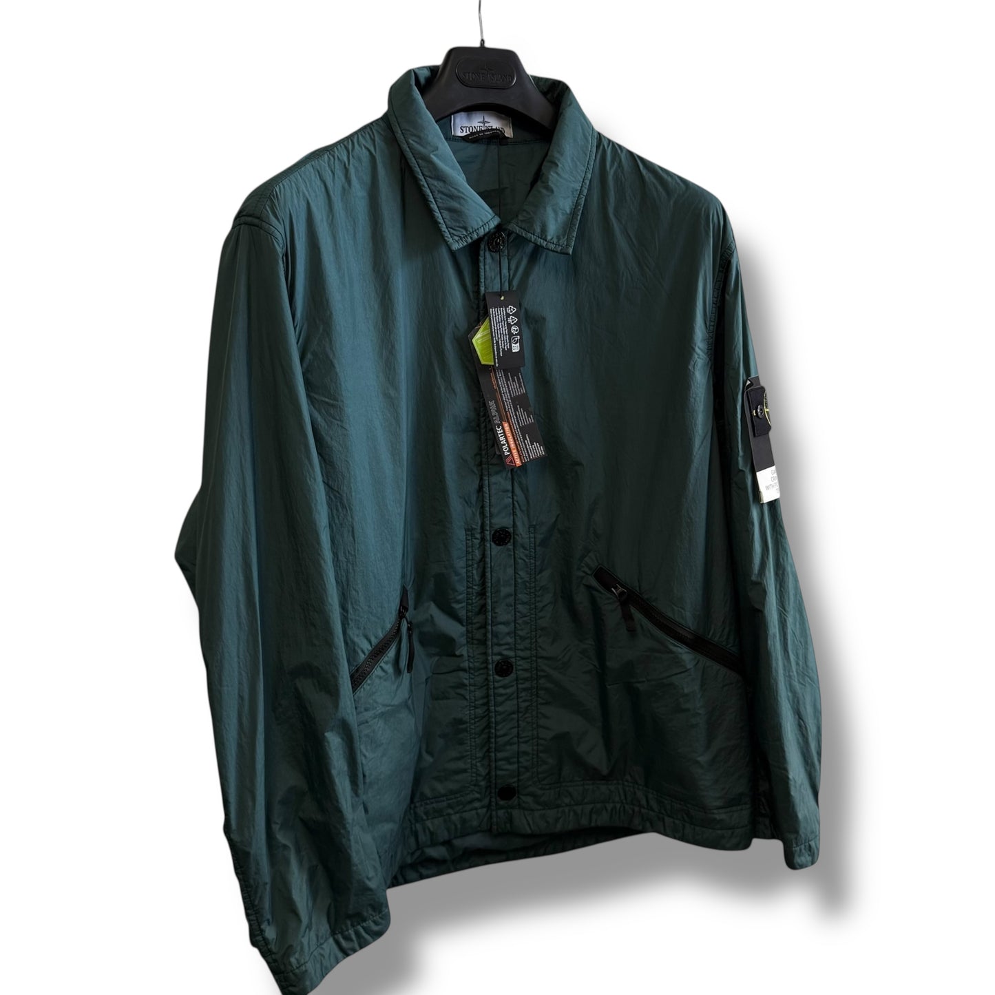 Stone Island Garment Dyed Crinkle Reps Polartec (3XL, 26.5”)
