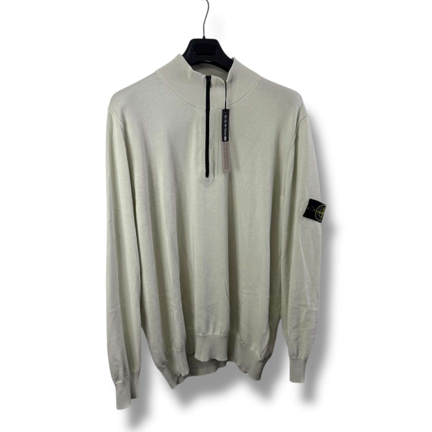 Stone Island Knitted 1/4 Zip (3XL, 25.5”)