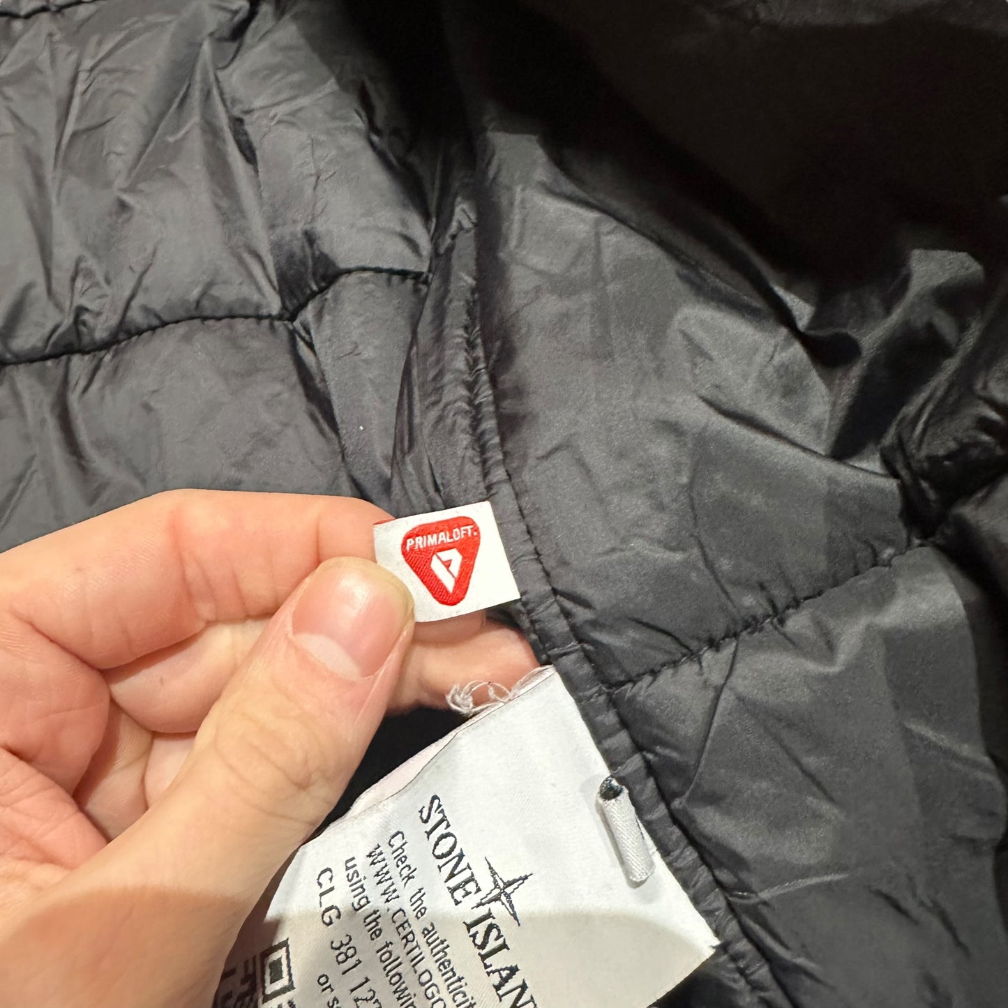 Stone Island Micro Reps with Primaloft (L 24”)