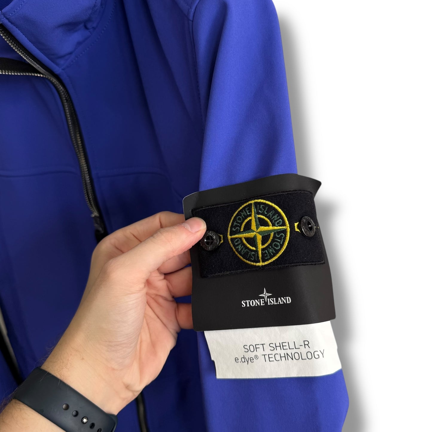 Stone Island Inner Lined Soft Shell (L, 22.5”)