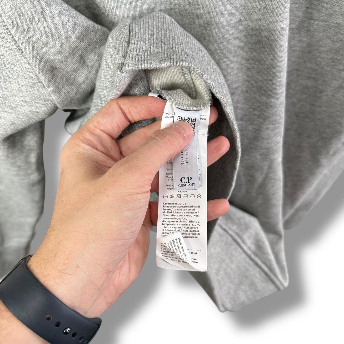 CP Company Zip Hoodie (XL, 24.5”)