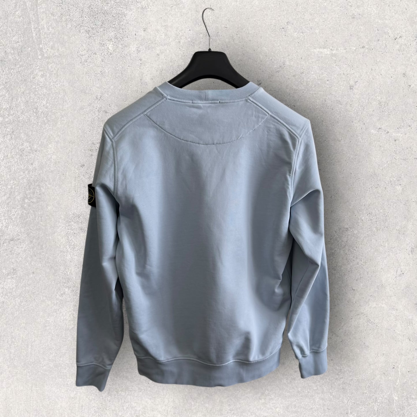 Stone Island Baby Blue Jumper (M, 22”)