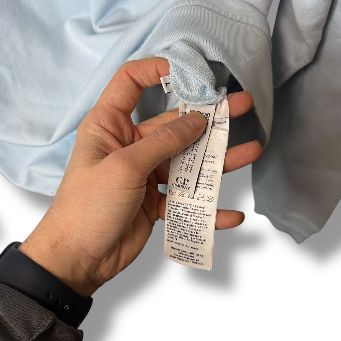 CP Company 1/4 Zip (L, 22.5”)