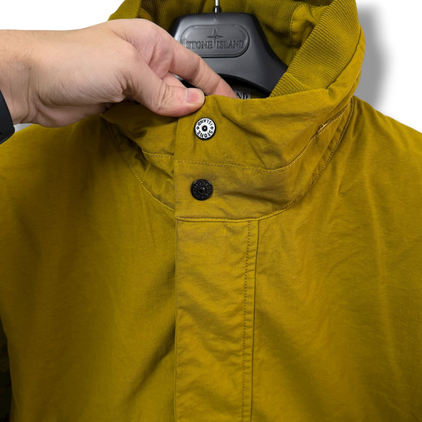 Stone Island Nylon Metal Padded Smock (L, 23.5”)