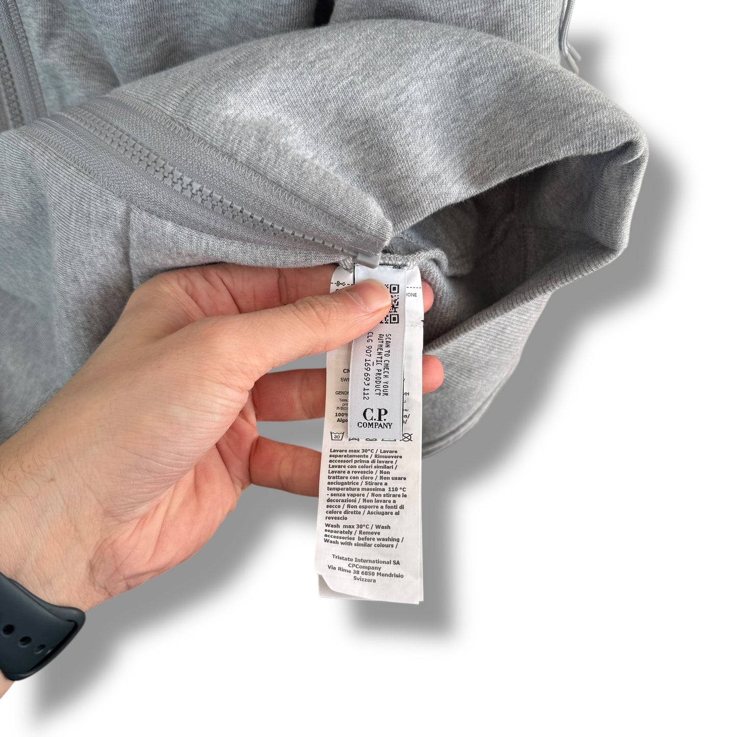 CP Company Full Zip Jumper (2XL, 25.5”)