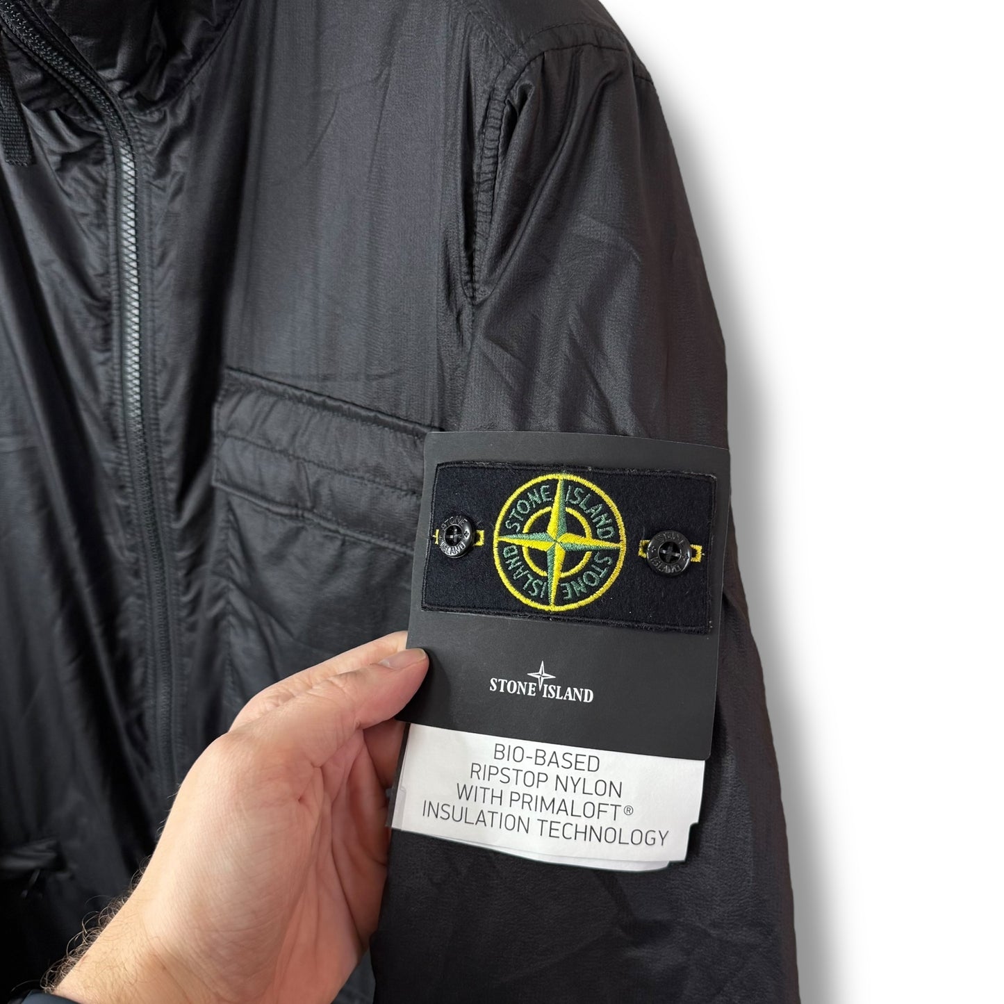 Stone Island Bio Ripstop Primaloft Jacket (M, 23”)
