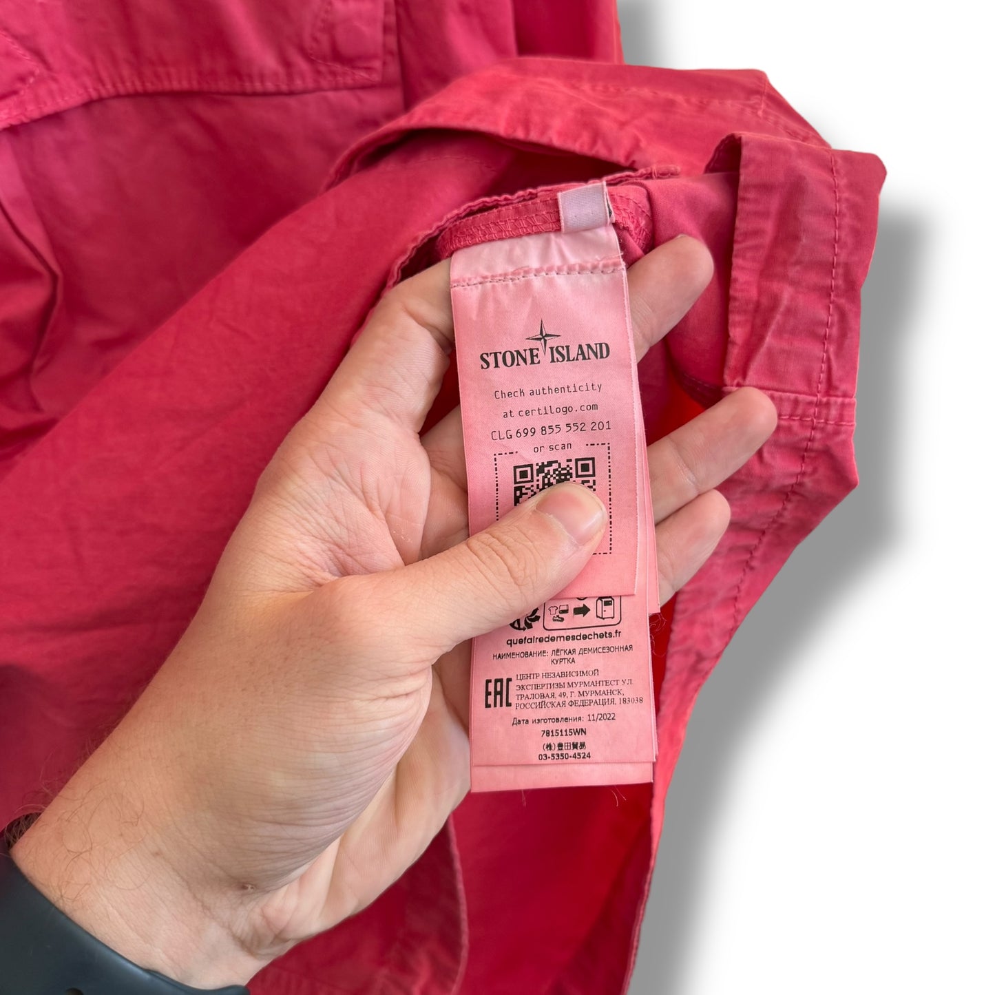 Stone Island Overshirt (XXL, 27.5”)