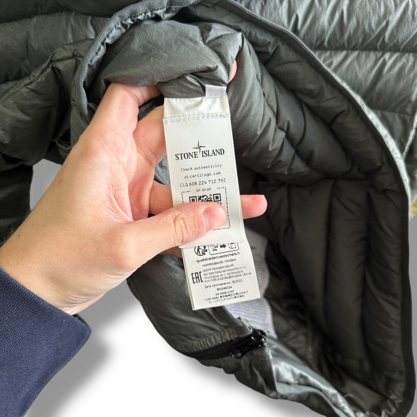Stone Island Loom Woven Down (M, 21”)
