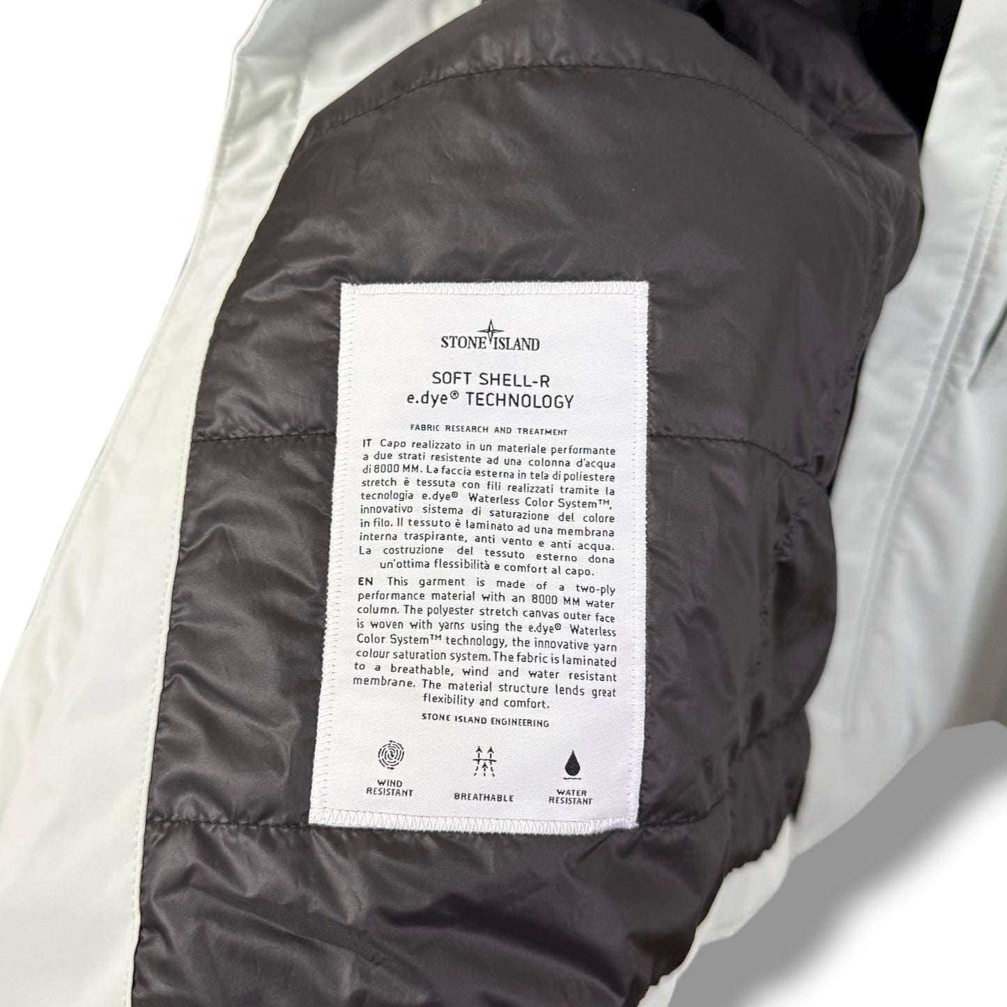 Stone Island Soft Shell Primaloft Insulation (XXL, 25.5”)