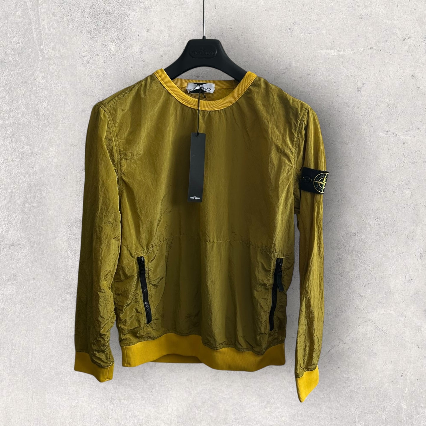 Stone Island Nylon Sweatshirt (M, 22”)