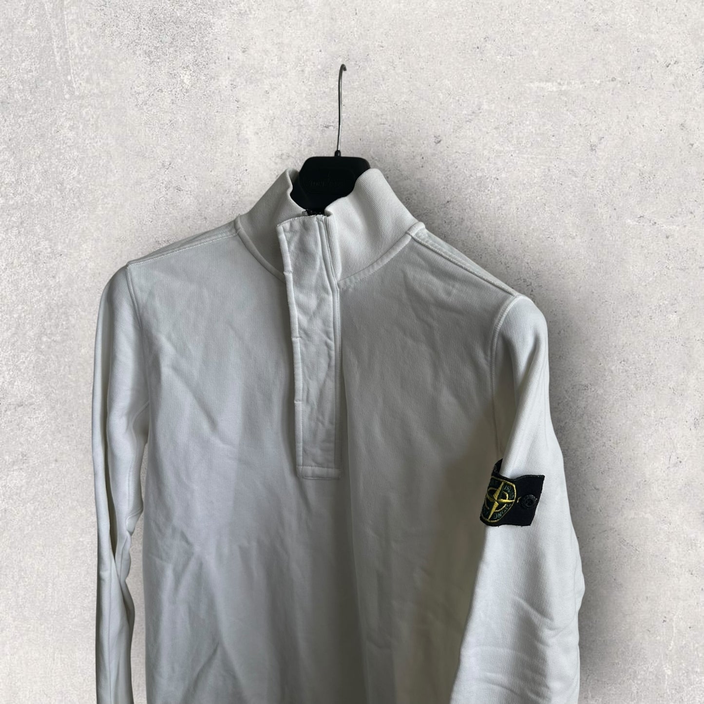 Stone Island 1/4 Zip (M, 21”)