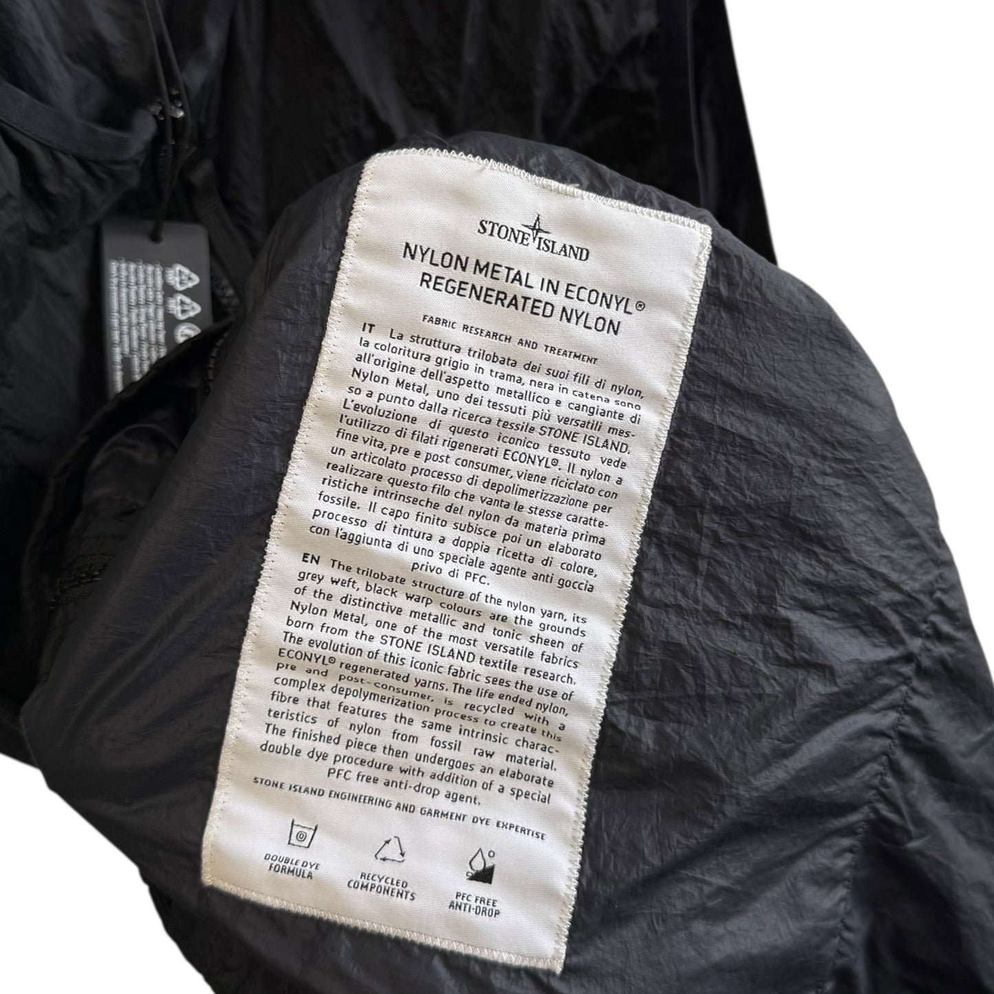 Stone Island Nylon Metal Gilet (L, 22.5”)