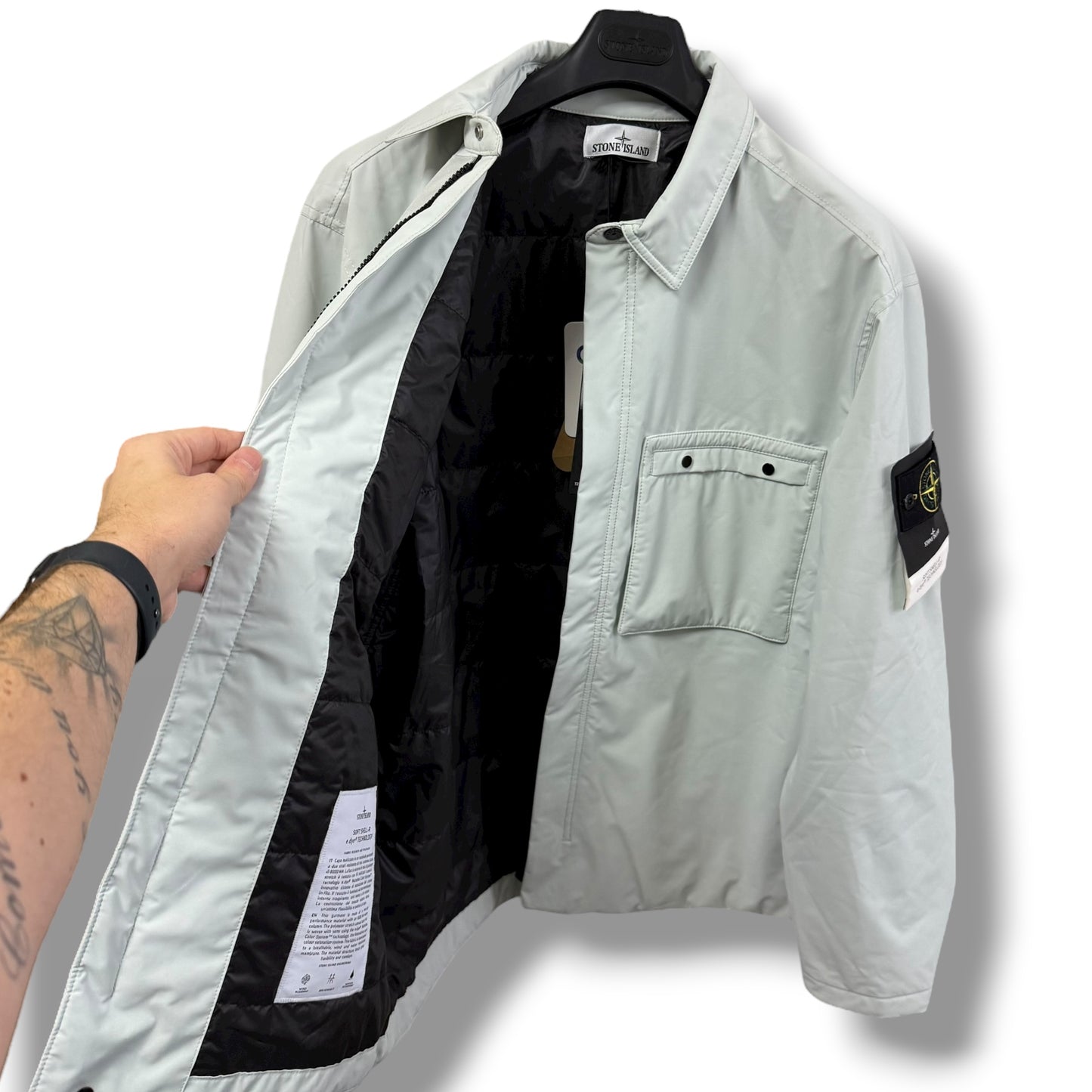 Stone Island Soft Shell Primaloft Insulation (XXL, 25.5”)
