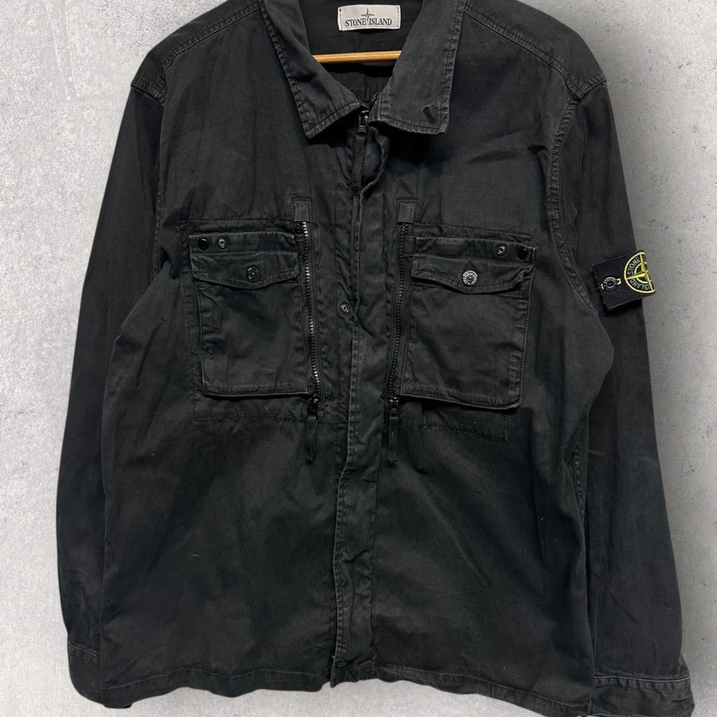 Stone Island Multi Pocket Overshirt (XXL, 24”)