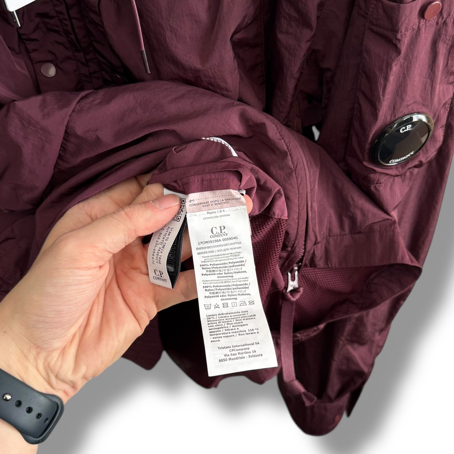 CP Company Chrome-R Jacket (L, 24.5”)