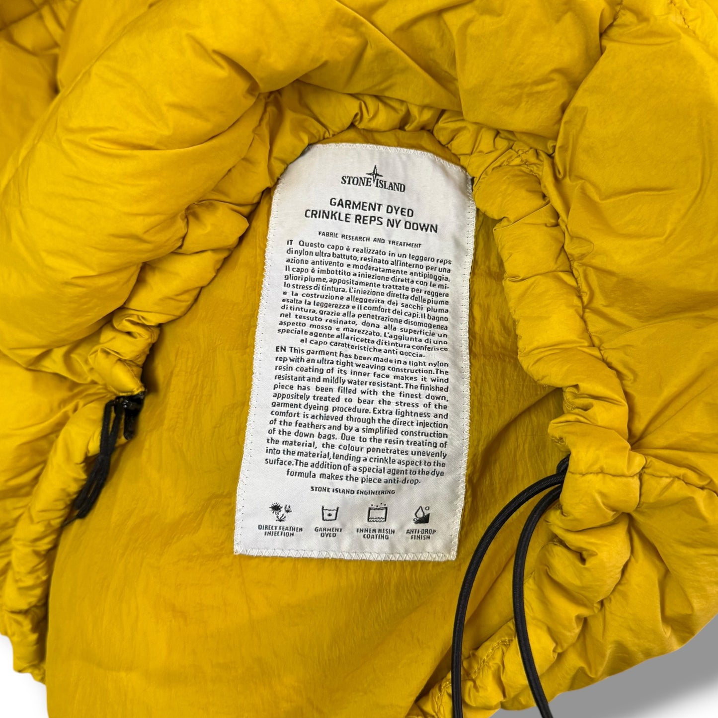 Stone Island Garment Dyed Crinkle Reps Smock (XL, 24.5”)