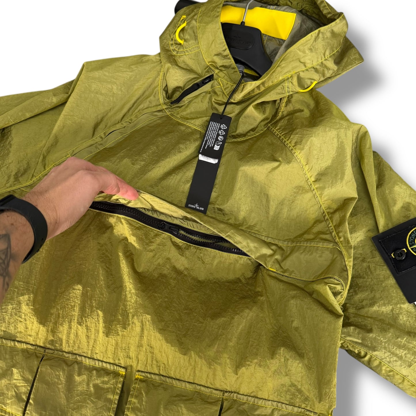 Stone Island Nylon Metal Watro-TC Smock (XL, 26.5”)
