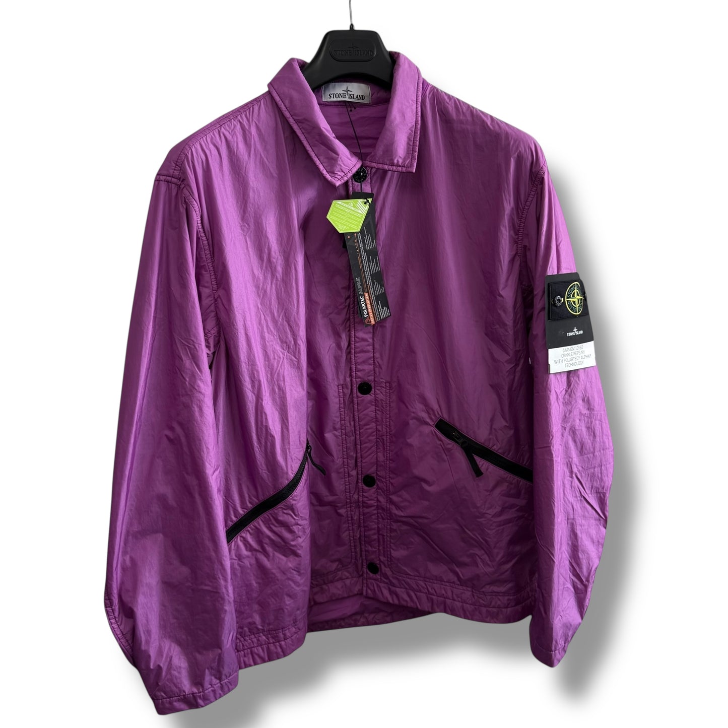 Stone Island Garment Dyed Crinkle Reps Polartec (L, 22.5”)