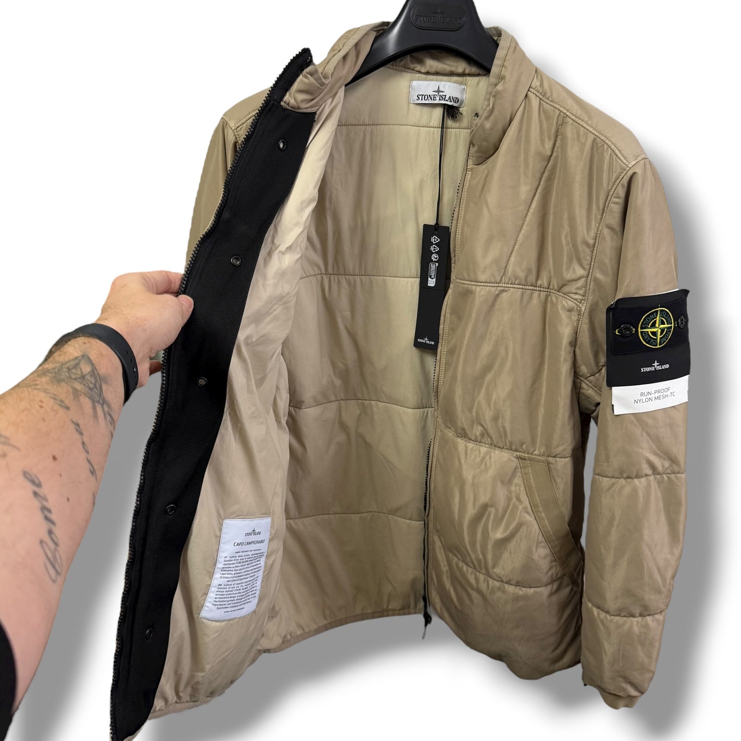 Stone Island Run Proof Nylon Mesh (L, 23”)