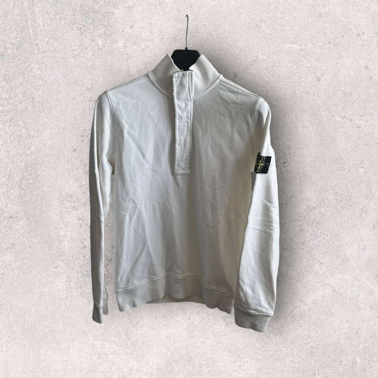 Stone Island 1/4 Zip (M, 21”)