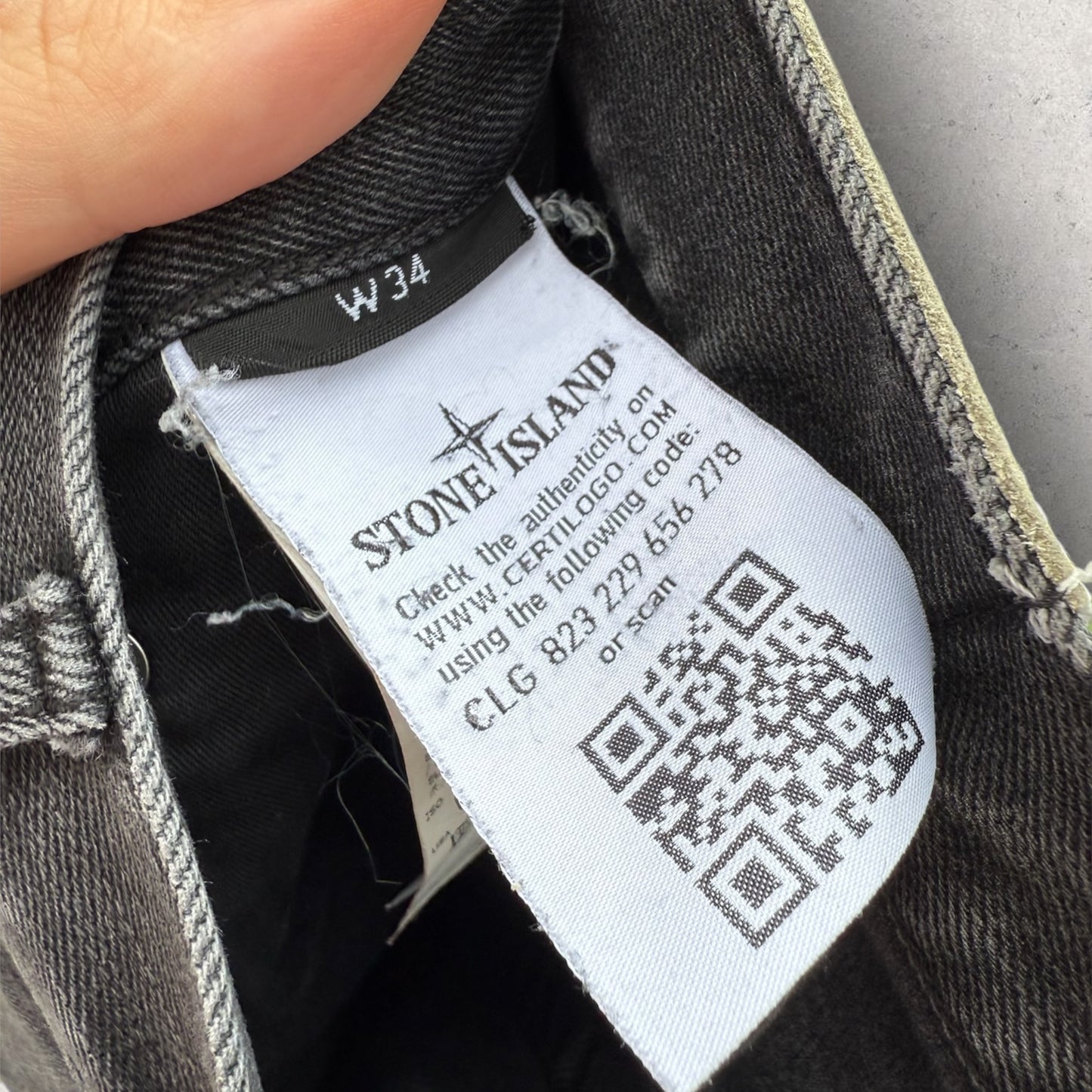 Stone Island Jeans (L, 34”)
