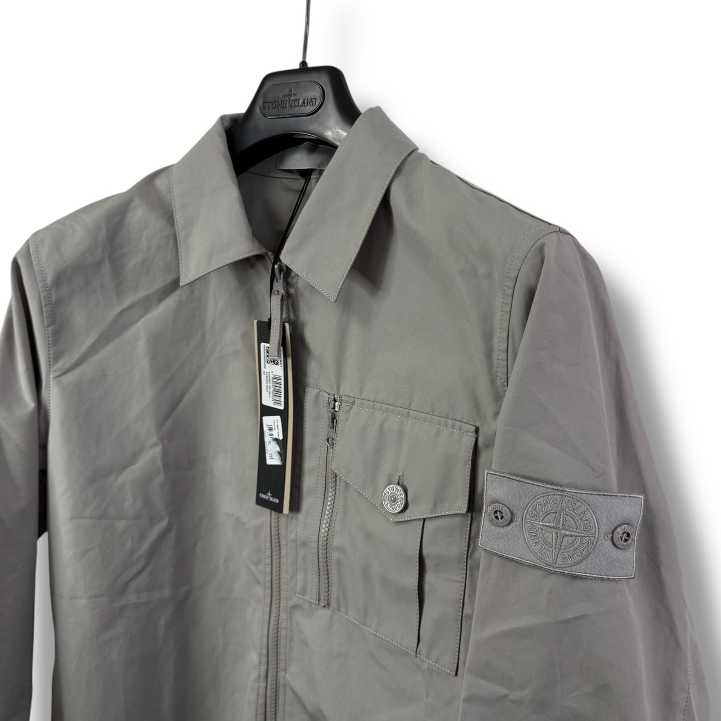 Stone Island Ghost Weatherproof Overshirt (M, 21.5”)
