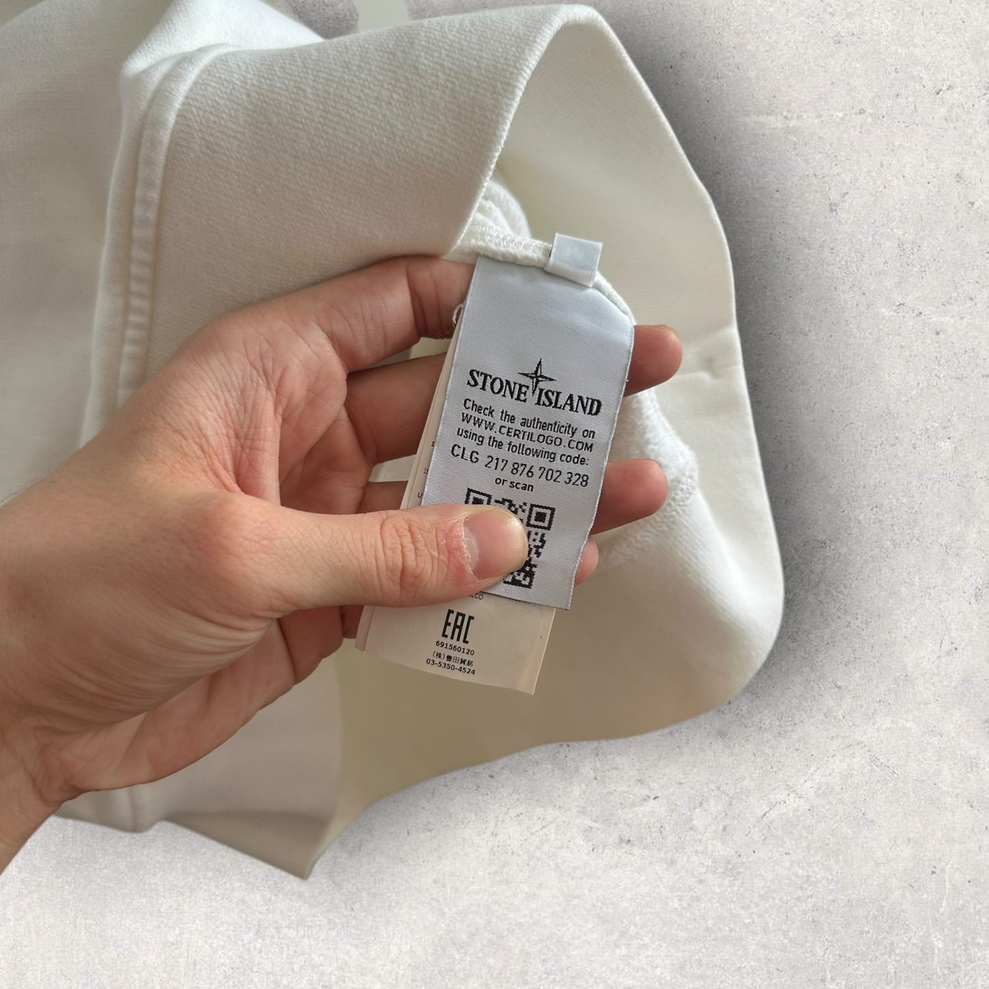 Stone Island 1/4 Zip (M, 21”)