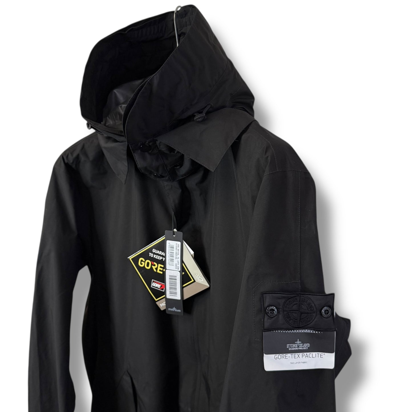 Stone Island Shadow Project Gore-Tex Paclite Parka (XL, 25”)