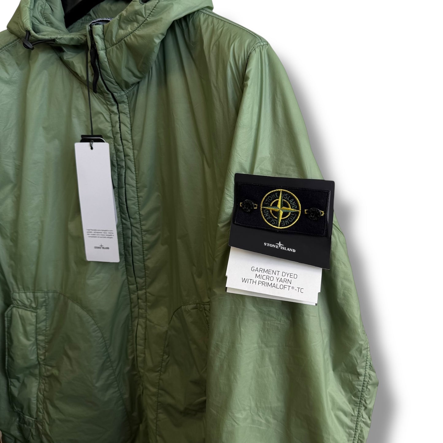 Stone Island Garment Dyed Micro Yarn with Primaloft (M, 23”)