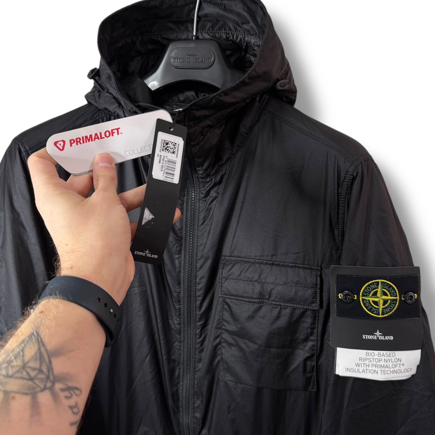 Stone Island Bio Ripstop Primaloft Jacket (M, 23”)
