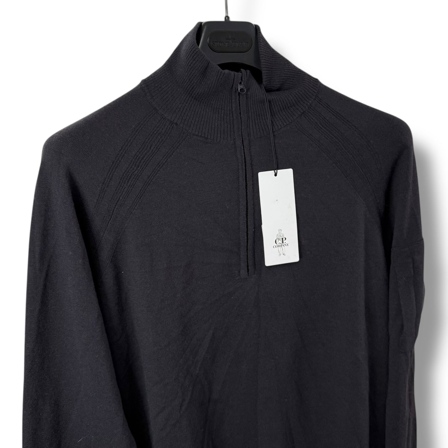 CP Company Knit 1/4 Zip (XL, 24”)