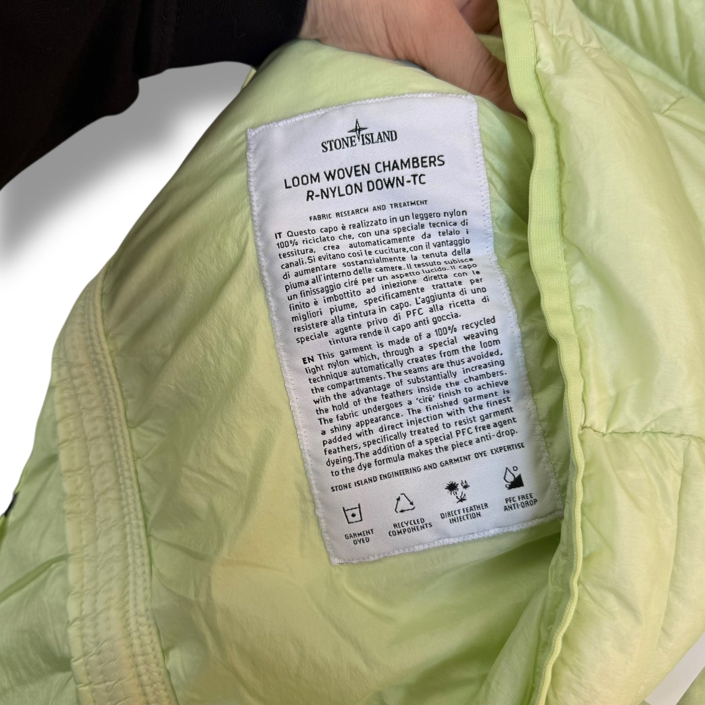 Stone Island Loom Woven Down Chambers (XXL, 26”)
