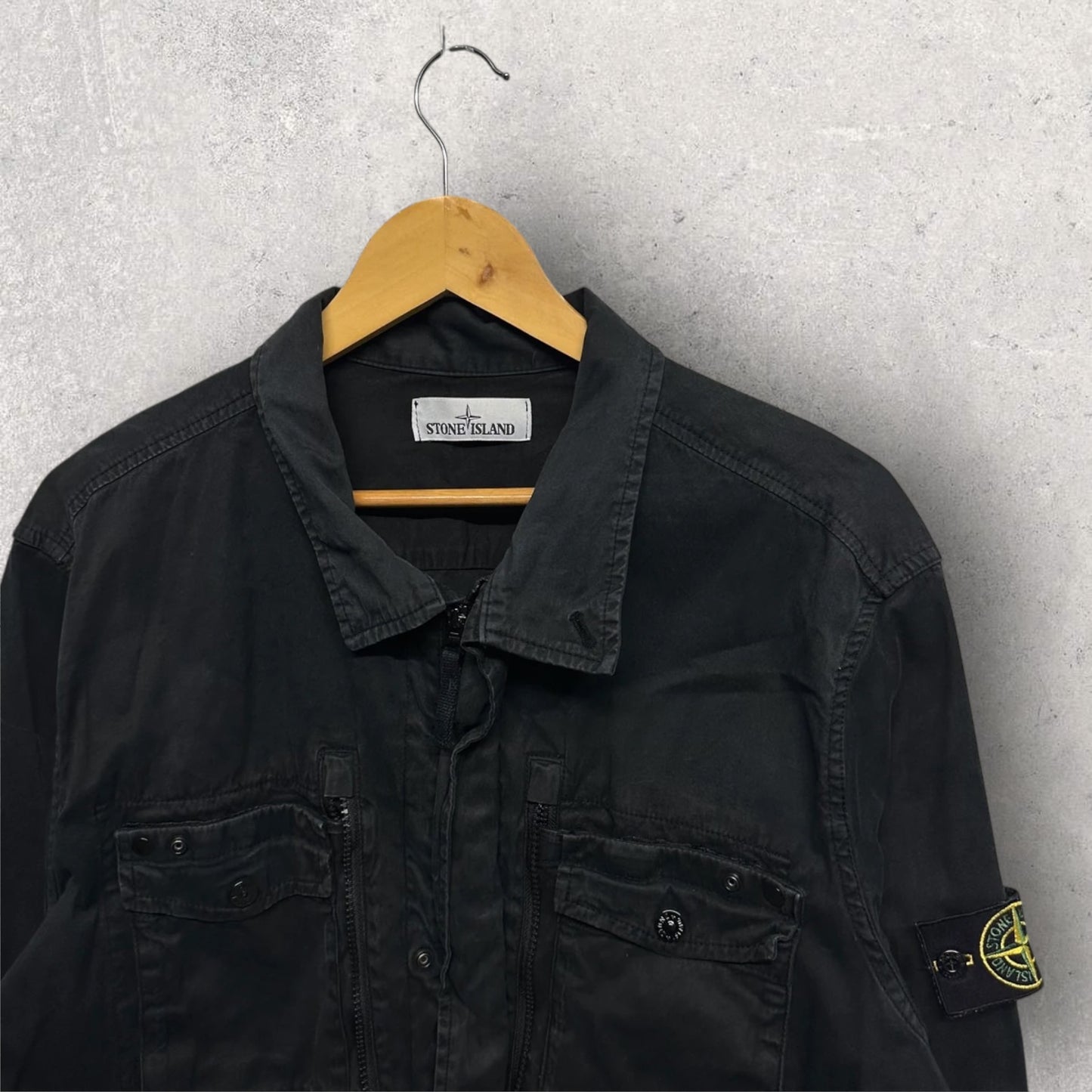 Stone Island Multi Pocket Overshirt (XXL, 24”)