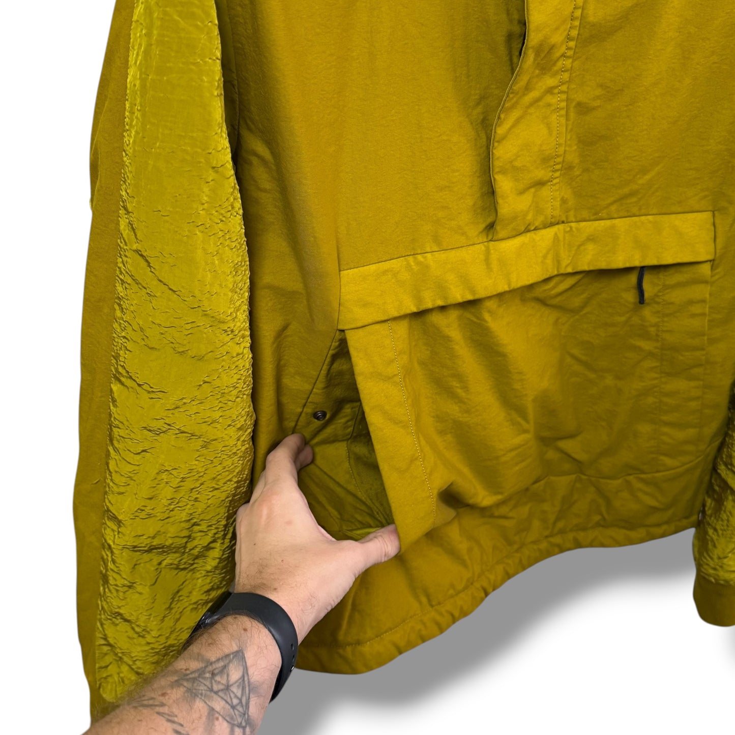 Stone Island Nylon Metal Padded Smock (L, 23.5”)