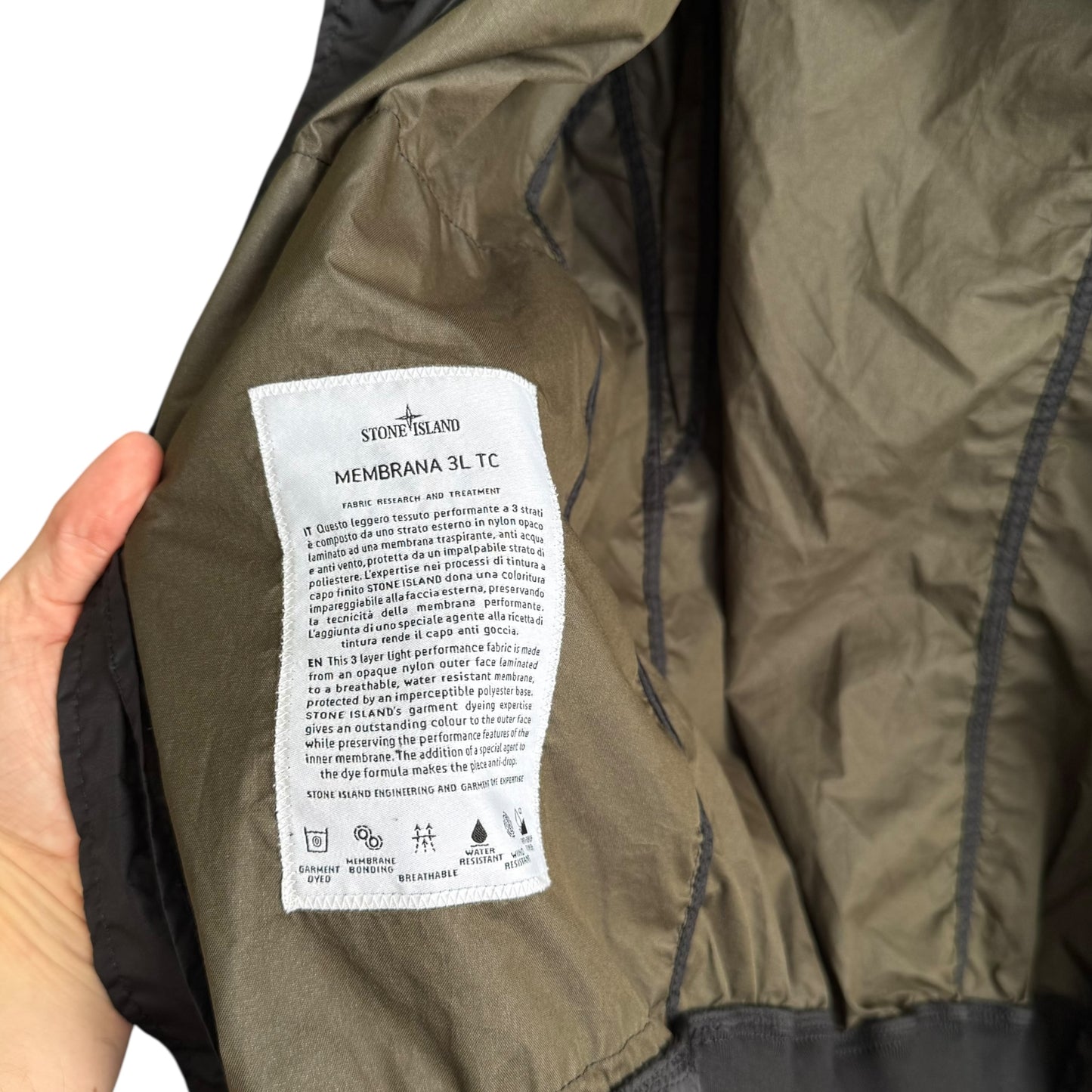 Stone Island Membrana 3L TC (XL, 23.5”)