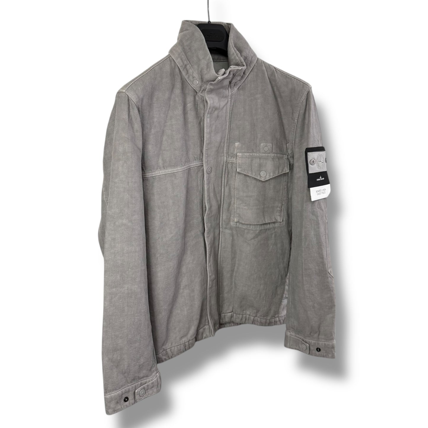 Stone Island Bonded Linen Ghost Piece (L, 23”)