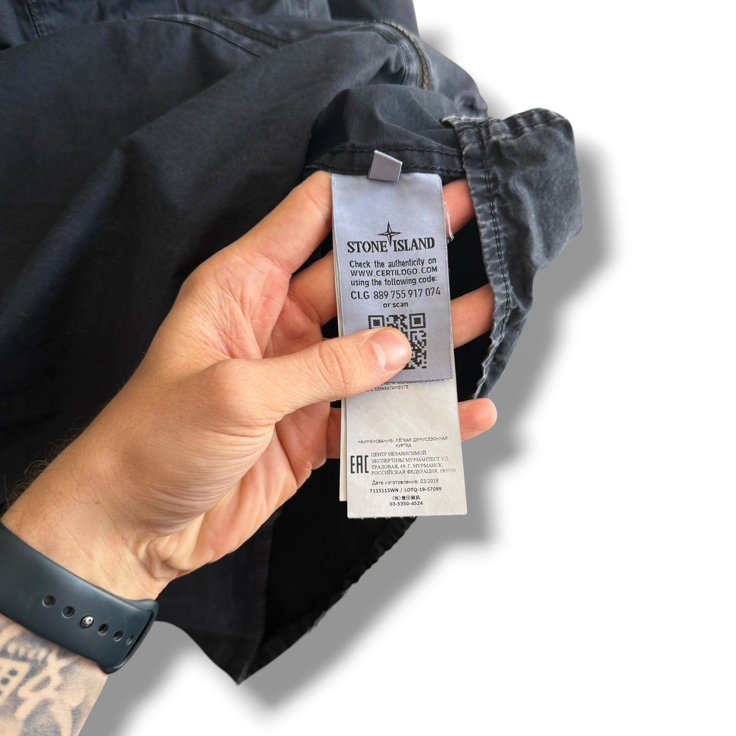 Stone Island Overshirt (XL, 24”)