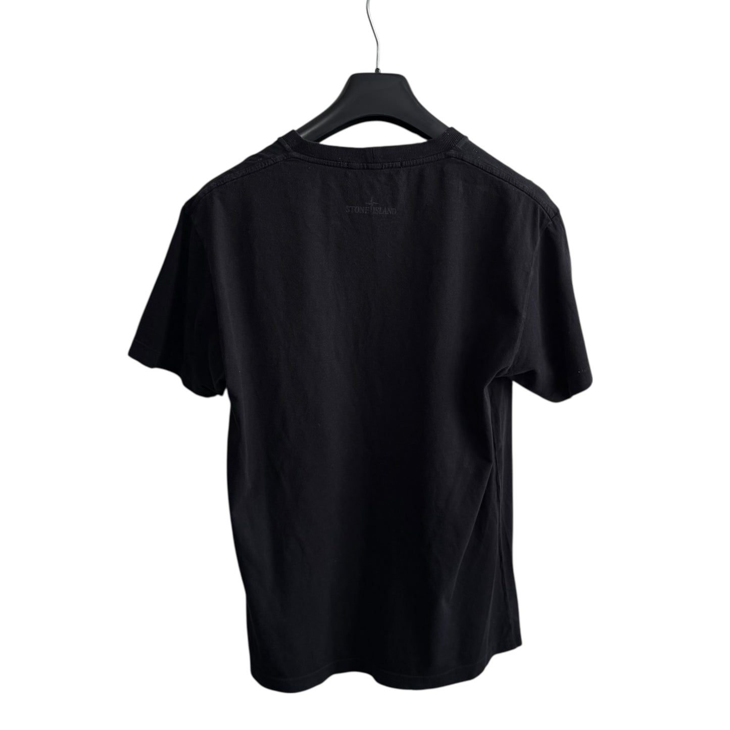 Stone Island Black T-shirt (M, 20”)