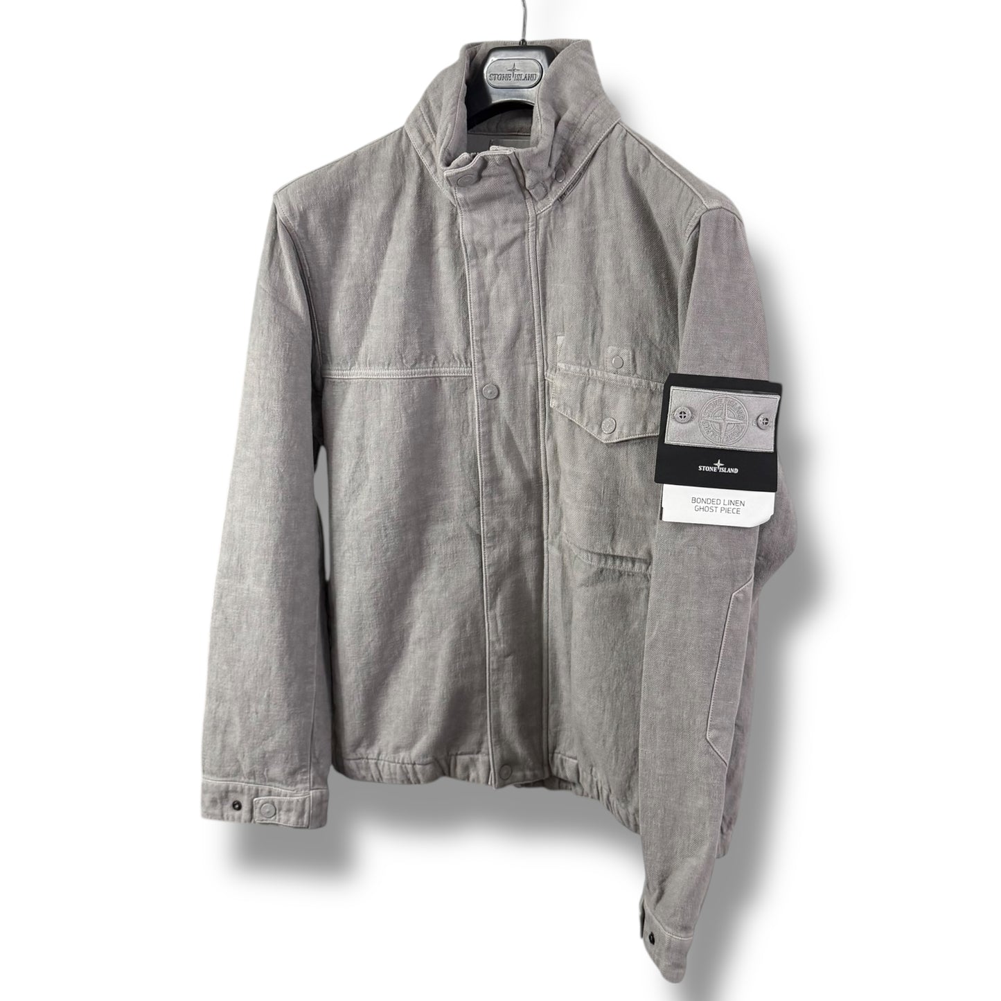 Stone Island Bonded Linen Ghost Piece (L, 23”)