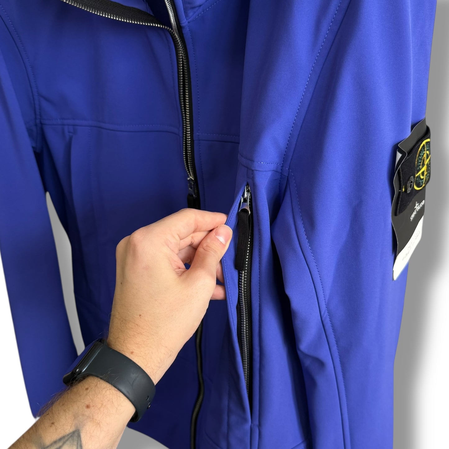 Stone Island Inner Lined Soft Shell (L, 22.5”)