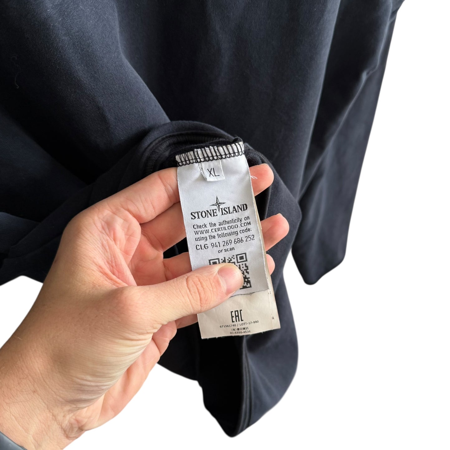 Stone Island Ghost Jumper (XL, 23”)