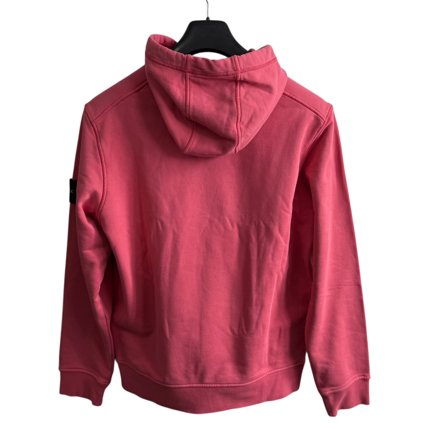 Stone Island Pink Hoodie - (L, 22.5”)
